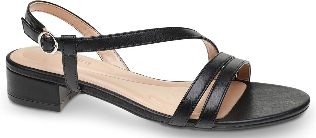 Easy Spirit Glenni Women's Sandal, 5 B(M) US, Black