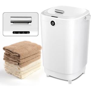 Large Towel Warmers for Bathroom,Luxury Portable Bucket Towel Warmer Fits Up to Two 70"X80" Oversized Towels with Timing Auto Shut Off, White