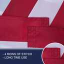 Bradford Betsy Ross Flag 3x5 ft Outdoor Embroidered 13 Star American Flags Heavy Duty, Double Sided Colonial Flag 13 Stars for 250th Anniversary 4th of July Memorial Day Use Long Lasting