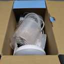 Bear Baby Food Maker with 18.5oz Dual-Layer Steam Baskets, OneStep Baby Food Processor Steamer Puree Blender Grinder Mills, Auto Cooking Grinding&Sterili-zing for Healthy Homemade Baby Food, BPA-Free (White)