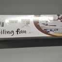 52" Ceiling Fans with Light with Remote Control Ceiling Fans with 3 Wood Blades, Solid Wood Ceiling Fan Indoor Outdoor for Dining Room, Living Room, Office, Farmhouse etc.