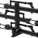 KUAT NV Base 2.0 Add-On | Hitch-Mounted Bike Rack with 1-Bike Add-On: Quick Change from 2 to 3 Bikes | E-Bike Compatible| All-Metal Construction | Adjustable Front Tire Cradle System (BAO1B)