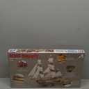 GAWEGM Wooden Ship Model Building Kits for Adults - 1/96 Scale Harvey 1847 Model Ships Assembled with Metal Accessory, for Collection, Teaching Exhibition, Ship Model Hobby, Assemble Expert