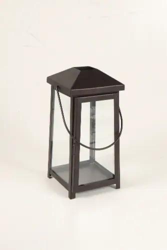 HD Designs Small Metal Lantern, 12 in