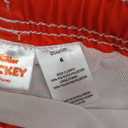 Disney UPF 50+ Swim Trunks Infant to Big Kid Sizes (12 Months - 14-16) (4T, Red / Blue, Mickey Mouse)