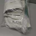 H.VERSAILTEX Blackout Curtains, Durable Thick Textured Look 100% Blackout Patio Door Curtain, Grommet Extra Wide Sliding Door Curtain Panel Long Curtains, W100 x L108 inch- Ivory