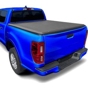 Tyger Auto T3 Soft Tri-fold Truck Bed Tonneau Cover Compatible with 1982-2013 Ford Ranger; 1994-2010 Mazda B-Series | Fleetside 6' Bed | TG-BC3F1022 | Vinyl