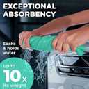 Premium 2pk Mini +1 Free Shammy Cloth for Car Drying - 17x13 - Super Absorbent Chamois Towel for Car - Scratch-Free, Reusable & Soft Cleaning Towel