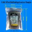 Premium ESD Shielding Bags, 120pcs Mixed Sizes Anti Static Resealable Bags for 3.5 & 2.5 Devices