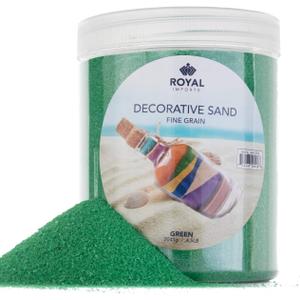 Royal Imports Decorative Beach Sand for Vase Filler, Wedding, Home Decor, Arts & Crafts, Fire Pit, Fireplace, Pet Tank Habitat - 4.5 LBS, Green