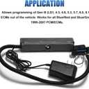 LS Gen 3 ECM PCM Bench Diagnostic Reader with 12V Power Supply, OBD2 Test Harness Compatible with 1999-2007 GM Chevy Vehicles, OBD2 Adapter Fits Mainstream Diagnostic Software