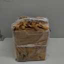 Qilery 50 Pcs Wedding Paper Gift Bags Bulk with Tissue Paper Small Gift Bags with Handle and Tags for Birthday Wedding Mothers' Day Party Business(Brown,7.9 x 3.9 x 9.8'')