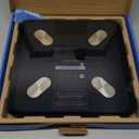 Etekcity Smart Scale for Body Weight, FSA&HSA Eligible, Bathroom Digital Weighing Scale with BMI, Body Fat, Muscle Mass, Accurate Bluetooth Home User Health Equipment Sync Apps, LED, Tempered glass (11 x 11 inches, Classic-Black)