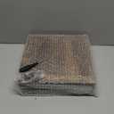 Wood Storage Cube for Home Organizer, Wooden Basket Cube Storage Organizer with Handle, Wood Crates for Storage Books Clothes Toys, Farmhouse Wooden Storage Box Brown Wooden Crate Cube Shelf