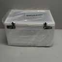 Medicine Lock Box for Safe Medication, Lock Box Food Storage Container, Lockable Storage Box with 3 Digit Combination Lock for Home Dorms School Office (Transparent White)