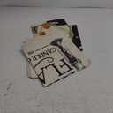 Happy Halloween Pillow Covers 16 x 16 Inch Set of 4 Boo Ghost Bats Black Flame Throw Pillow Covers Indoor Outdoor Decorative Pillow Case for Sofa Couch Bed Living Room Halloween Decor (White and Black)