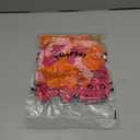 Kelfara Pink and Orange Balloons 60PCS 12 inch Orange Hot Pink Light Pink Latex Balloons with Ribbons for Birthday Baby Shower Wedding Graduation Tropical Party Decoration