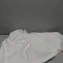 Wolkemer 4PCS 24x43 Inch White Round Cocktail Tablecloth Fitted Highboy Stretch Cocktail Table Cover for Banquet Bar Party Pub Wedding Indoor Outdoor