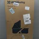 UPPAbaby Bassinet V3 - Compatible with Vista, Cruz, Ridge Strollers - Overnight Sleep Solution - Mattress, Sheet and Bug Shield Included - Ada (Sandstone Mlange/Carbon Fame)