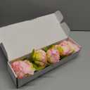 Sahoottie 10 Pcs Artificial Peony Flowers Fake Peonies Silk Flower with Stems for Home Mothers Day Wedding Party Decorations (Pink)