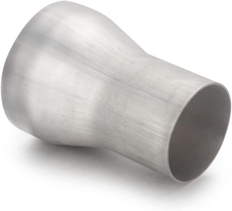 A-KARCK Exhaust Adapter Connector 2" OD to 3" OD, Exhaust Pipe Reducer 4" Overall Length 304 Stainless Steel