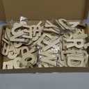 Wooden Letters  in Crafts Unfinished Wooden Letters Small Wood Letters DIY Painting Art Home Decor Kids Spelling Learning
