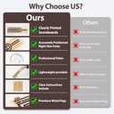 Cribbage Board Game Set, 3-Track Premium Wooden Cribbage Board with Magnetic Lock & Large Storage, 9 Metal Pegs, 2 Decks of Playing Cards - Classic Board Games for Adults Family (Instruction Include)