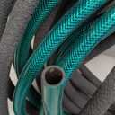 Customizable Soaker Hose System - 1/2 inch x 50ft Soaker Hose with 25ft Garden Hose, Irrigation Weeping Hose with Reinforced Fittings for Raised Garden Flower Bed, Vegetables and Shrub Plants.