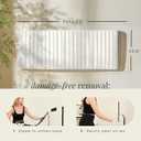 Hearth & Harbor Wall Mounted Full Headboard Only, Bed Headboard Full Size