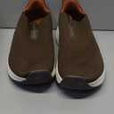 JACKSHIBO Mens Slip in Free up Hands Shoes Wide Toe Box Arch Support Orthopedic Walking Sneakers Cushioned Thick Zero Drop Sole Metatarsal Pads (size 46.5)