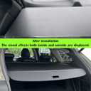Retractable Trunk Cover Compatible with 2020-2025 2026 Volkswagen/VW Atlas Cross Sport Cargo Cover Rear Trunk Security Cover VW Atlas Cross Sport Accessories Privacy Screen Cover