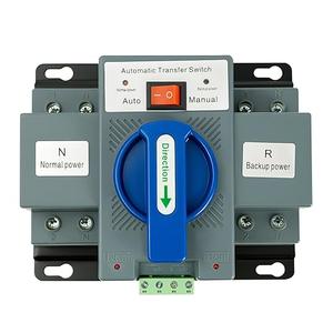 110V 2P 63A Dual Power Automatic Transfer Switch, Generator Changeover Switch, 50Hz/60Hz