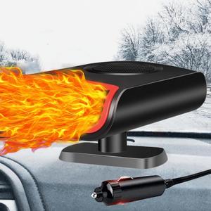 Car Heater 12V - Portable Car Heaters for Vehicle, Car Heater That Plugs Into Cigarette Lighte, 2 in 1 Heating & Cooling Fast Windshield Defrost Defogger
