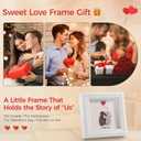 Valentine's Decoration Anniversary Couple Gift - Romantic I Love You Shadow Box Frame - Cute BirthdayChristmas, Wedding Gifts for , Wife, Fiancee, Girlfrien