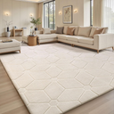 Sour Lemon Area Rugs 9x12 Living Room, Soft Large Area Rug Fluffy Grey Rugs for Bedroom，Machine Washable Area Rug Non Slip Carpet Rug for Living Room Playroom Kids Room Home Decor