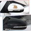MUXEE 2PCS New Sports Rear Mirror Cover Caps for Hyundai Tucson 2016-2021 ABS Side Door Wing Mirror Cap Covers Exterior car Accessories -Carbon FibeSuitable for Models with Turn Signals