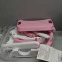 Potty Training Seat, Upgrade Toddler Toilet Seat for Kids Boys Girls, 2 in 1 Potty Training Toilet, Splash Guard Anti-Slip Pad Step Stool (Pink)