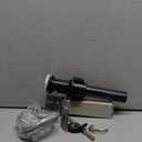 KENES Single Handle Bathroom Sink Faucet, Brushed Nickel Vanity Faucet for Bathroom Sink, with Pop Up Drain Stopper & Water Supply Lines LJ-9031 (Short)