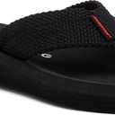 Rocket Dog womens Sunset Flip Flop, Black, 6 US