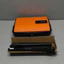 Manual Carpet Sweeper for Pet Hair - Rotating Brush Floor Sweeper, Lightweight Push Broom for Classroom Rugs, Non-Electric Lint & Crumb Cleaner, Easy-Dump Dustbin, No Batteries Needed