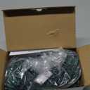 Wabarle Led Christmas Net Lights for Bushes 132 Led, 6ft x 6ft Christmas Net Lights Outdoor Mesh Tree Trunk Green Wire Christmas Decorations for Bushes,Tree,Shrubs,Xmas(Warm White)