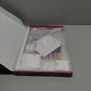 LED Note Board with Colors, 13.7"X10" 6 Modes & 8 Colors Acrylic Dry Erase Boards with Light, Include Adapter, Hanging Chain, Led Drawing Board for Kids with Stand,7 Markers, Spray Bottle