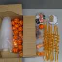 LiYiQ 158 Pcs Basketball Party Favors Basketball Party Supplies with Cup Straw Stress Ball Keychain Sticker Slaps Bracelets Whistle Thank You Tags for Basketball Birthday Decorations (Basketball)