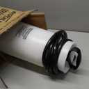Evolution 35 Gal Pressurized Water Tank With Foot Pump And 9 Ft 10 In Hose For Dust Suppression, White