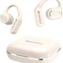 SANSUI AI Translation Earbuds Real Time,6-in-1 Bluetooth 6.0 Language Translator Earbuds,Audifonos Traductores Ingls Espaol,Translate Ear Buds with 42H Playtime for Travel,Learning(Ivory White)