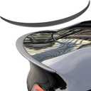 Fit Tesla Model 3 Spoiler Rear Spoiler Wing Lip Tail Trunk Spoiler Cover Compatible with 2017-2023 2024 2025 Tesla Model 3 Accessories, Matte Carbon Fiber
