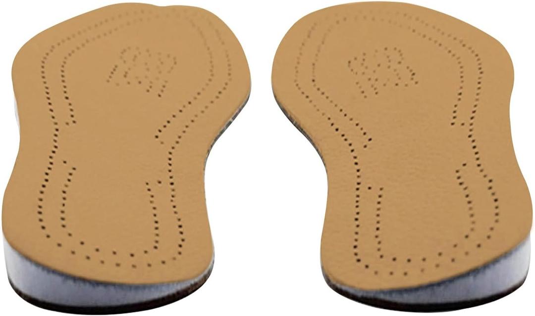 Supination Insoles,O/XO Leg Orthopedic Corrective Brown Insoles,for Foot Alignment,Metatarsalgia,Bow Legs,Posture Improve,for Men and Women(Color: Supination,Size:39/40)