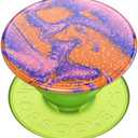 PopSockets: PopGrip - Retractable Grip and Stand for Smartphones and Tablets with Removable PopTop - Glitter D'light