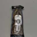 FESHFEN Claw Clip Ponytail Extensions - Long Pony Tail Hair Piece Wavy Curly Synthetic Hairpieces for Women, Light Brown & Blonde 30 inch