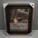 Malden Rustic Woods Wall Picture Frame - Black/Rustic Brown 11"x14"